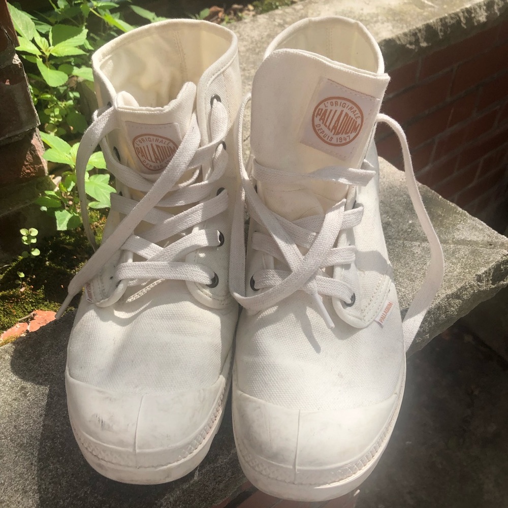 Palladium canvas sneakers
